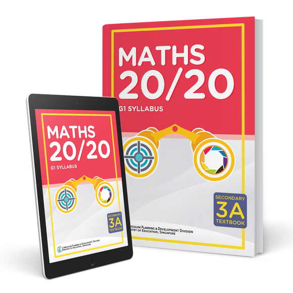 Maths 20/20 (G1) Textbook 3A (Print & Digital Bundle)