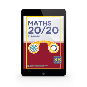 Maths 20/20 (G1) Textbook 3B (Digital Only)