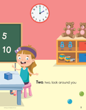 Hello, Friends! - A Picture Book with Video for Early Counting Fun