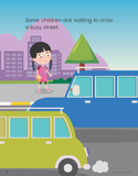 Crossing the Street - A Picture Book with Video for Everyday Geometry