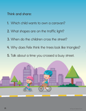 Crossing the Street - A Picture Book with Video for Everyday Geometry