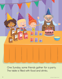 Let's Party! - A Picture Book with Video for Fun with Food and Numbers