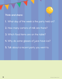 Let's Party! - A Picture Book with Video for Fun with Food and Numbers