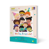 Hello, Friends! - A Picture Book with Video for Early Counting Fun