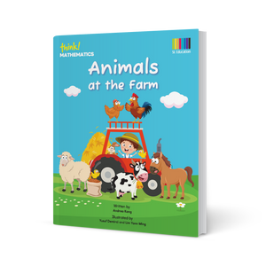 Animals at the Farm - A Picture Book with Video for Animals and Numbers