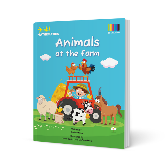 Animals at the Farm - A Picture Book with Video for Animals and Numbers