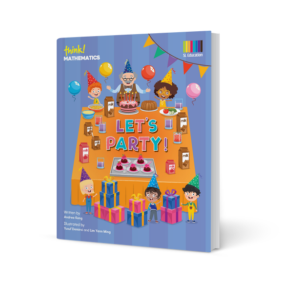 Let's Party! - A Picture Book with Video for Fun with Food and Numbers