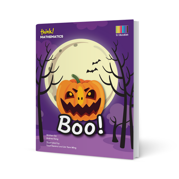 Boo! - A Picture Book with Video for Halloween Math Fun