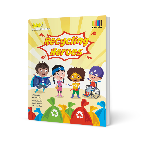 Recycling Heroes - A Picture Book with Video for Eco-Friendly Skip Counting