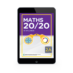 Maths 20/20 (G1) Textbook 2A (Digital Only)