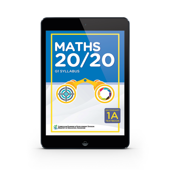 Maths 20/20 (G1) Textbook 1A (Digital Only)