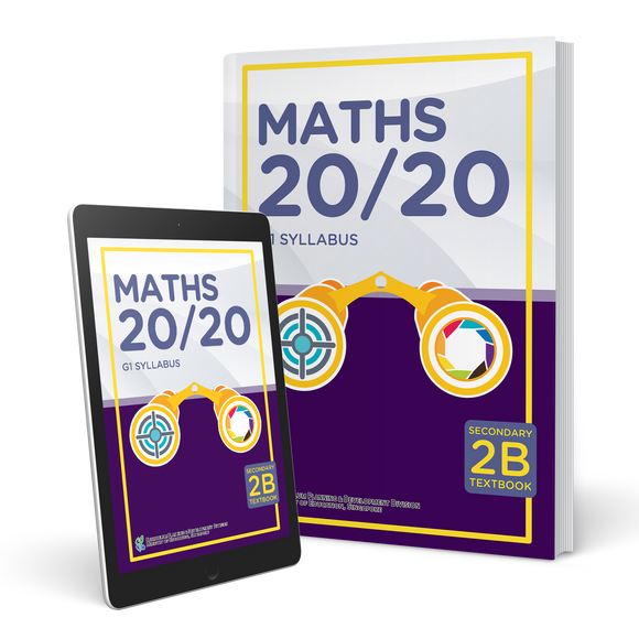 Maths 20/20 (G1) Textbook 2B (Print & Digital Bundle)