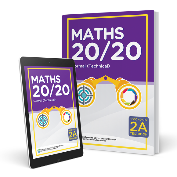 Maths 20/20 Normal (Technical) Textbook 2A (Print & Digital Bundle)