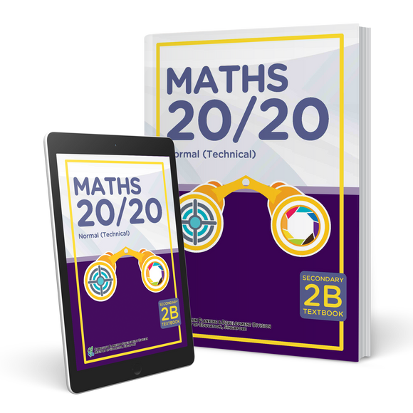 Maths 20/20 Normal (Technical) Textbook 2B (Print & Digital Bundle)