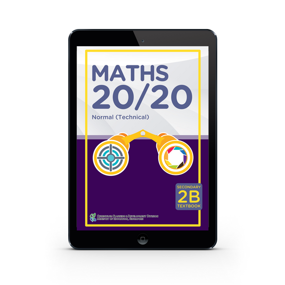Maths 20/20 Normal (Technical) Textbook 2B (Digital Only)