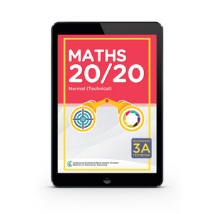 Maths 20/20 Normal (Technical) Textbook 3A (Digital Only)