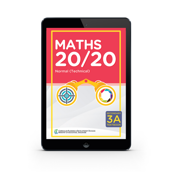 Maths 20/20 Normal (Technical) Textbook 3A (Digital Only)
