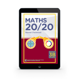 Maths 20/20 Normal (Technical) Textbook 3B (Digital Only)