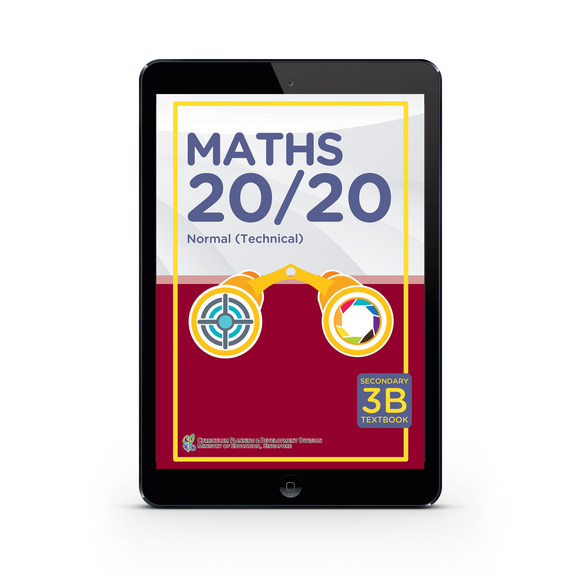 Maths 20/20 Normal (Technical) Textbook 3B (Digital Only)