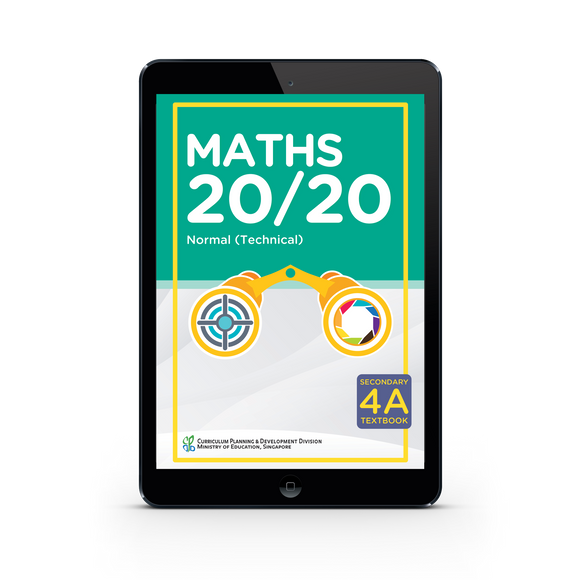 Maths 20/20 Normal (Technical) Textbook 4A (Digital Only)
