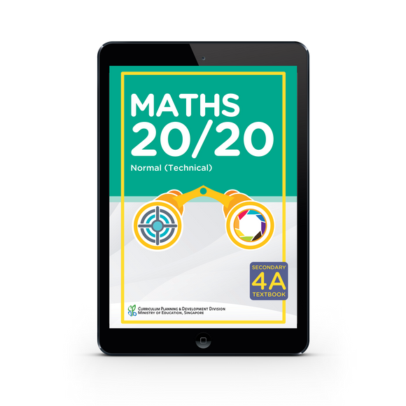 What's Math 020 Maths 20/20 Normal (Technical) Textbook 4A (Digital Only) – SL Education