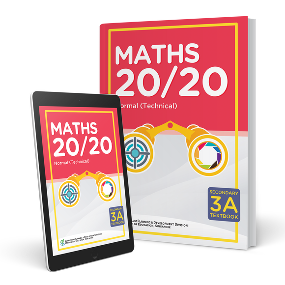 Maths 20/20 Normal (Technical) Textbook 3A (Print & Digital Bundle)