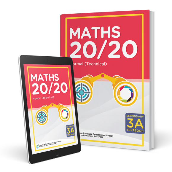 What's Math 020 Maths 20/20 Normal (Technical) Textbook 3A (Print & Digital Bundle ...