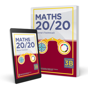 Maths 20/20 Normal (Technical) Textbook 3B (Print & Digital Bundle)