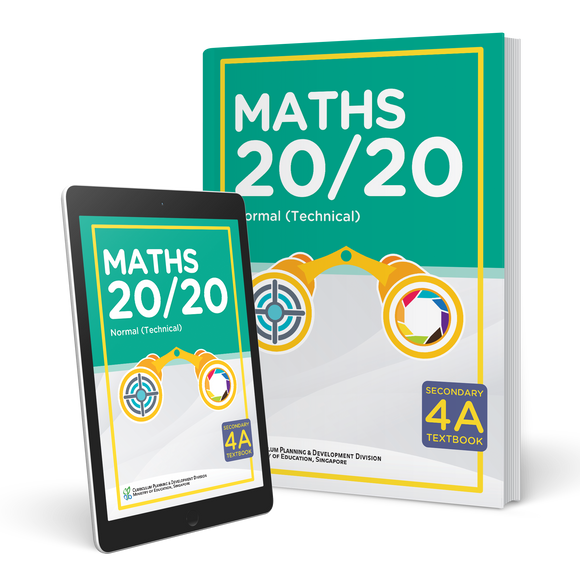 Maths 20/20 Normal (Technical) Textbook 4A (Print & Digital Bundle)
