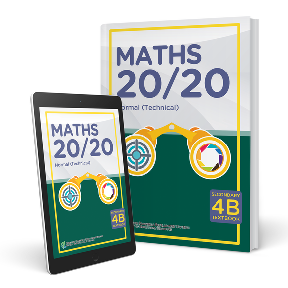 Maths 20/20 Normal (Technical) Textbook 4B (Print & Digital Bundle)