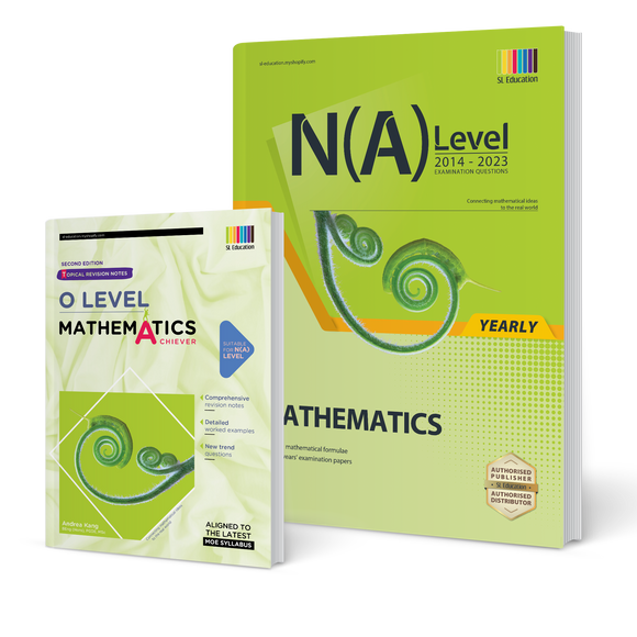 N(A) Level Mathematics (Yearly) 2014-2023 with Topical Revision Notes
