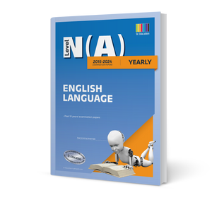 N(A) Level English Language (Yearly) 2015-2024 (with Answers)