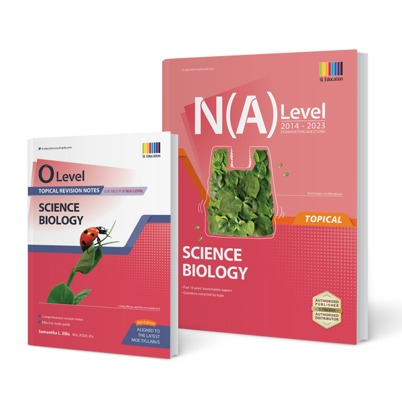 N(A) Level Science Biology (Topical) 2014-2023 with Topical Revision Notes