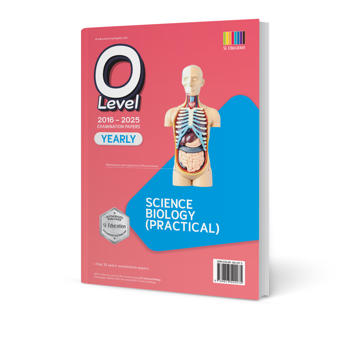 O Level Science Biology Practical (Yearly) 2016-2025 Question Book – SL ...