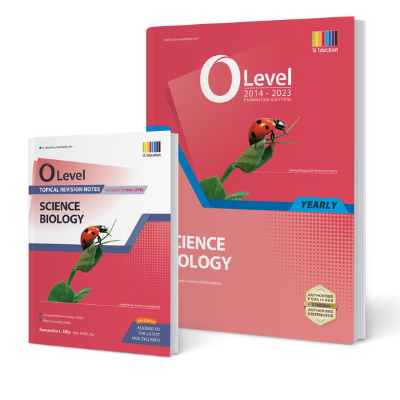 O Level Science Biology (Yearly) 2014-2023 with Topical Revision Notes