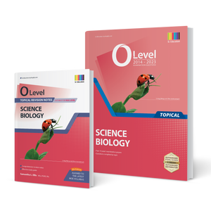 O Level Science Biology (Topical) 2014-2023 with Topical Revision Notes