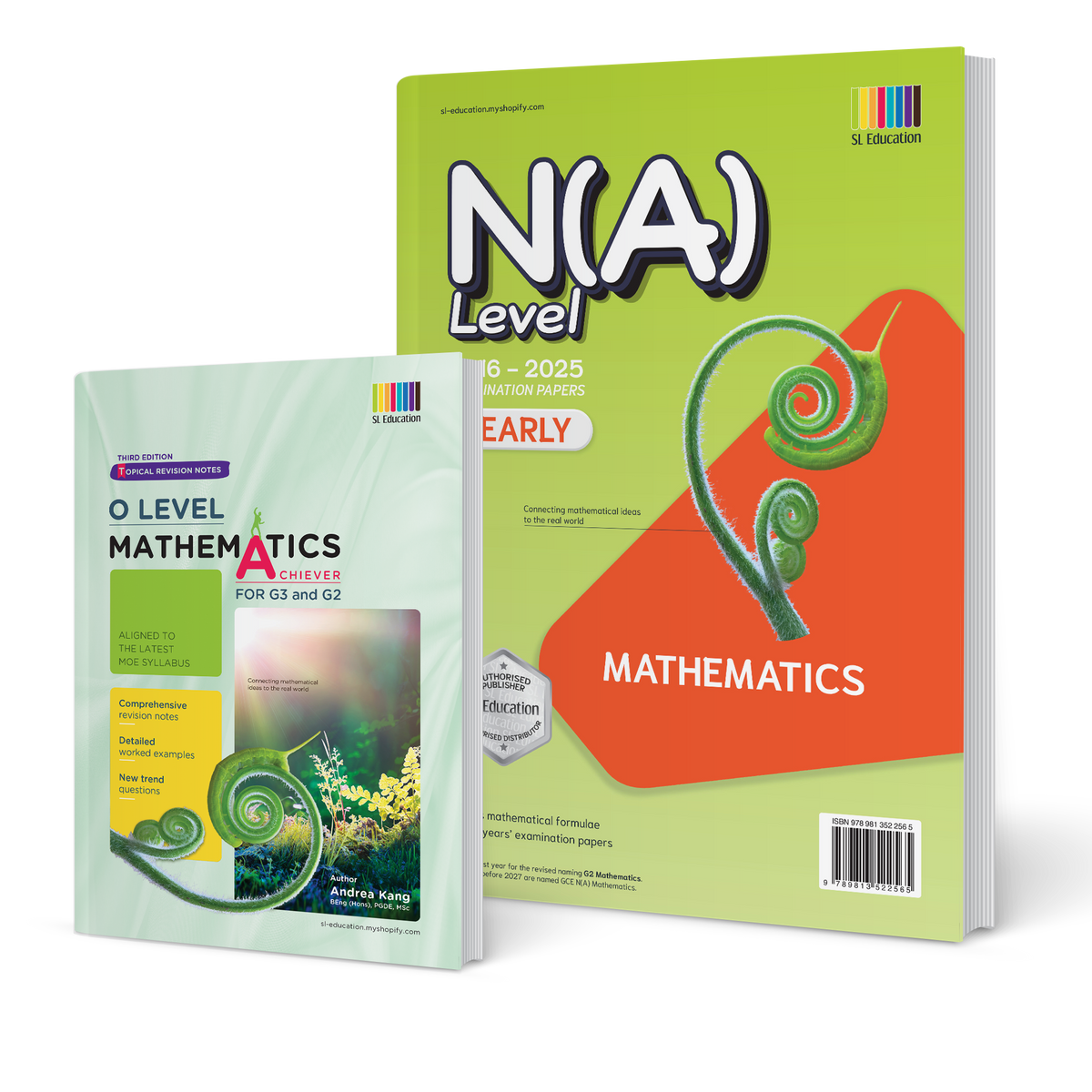 N(A) Level Mathematics (Yearly) 2016-2025 (with Answers) + Topical Rev ...