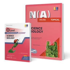 N(A) Level Science Biology (Topical) 2015-2024 (with Answers) + Topical Revision Notes