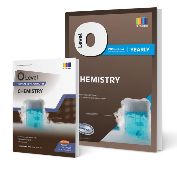 O Level Chemistry (Yearly) 2015-2024 (with Answers) + Topical Revision Notes