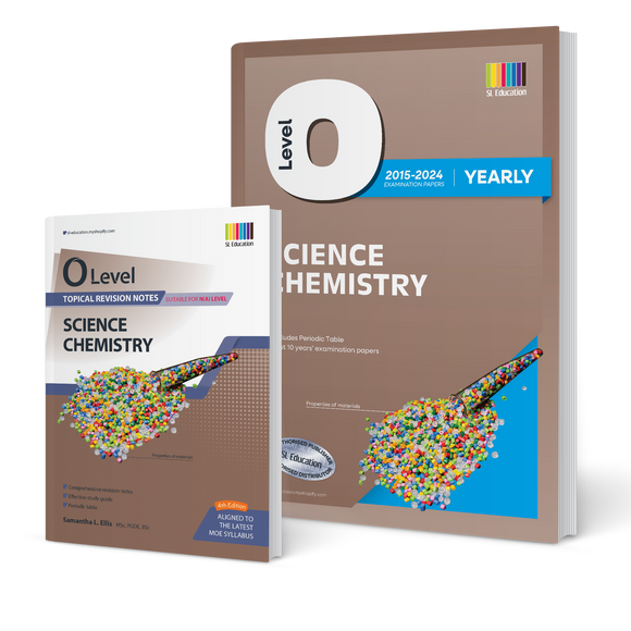 O Level Science Chemistry (Yearly) 2015-2024 (with Answers) + Topical Revision Notes