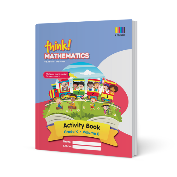 think! Mathematics (U.S. Edition) Grade K Activity Book B