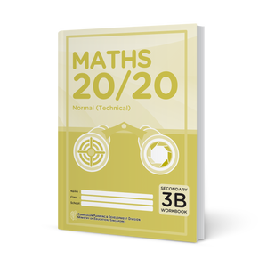 Maths 20/20 Normal (Technical) Workbook 3B