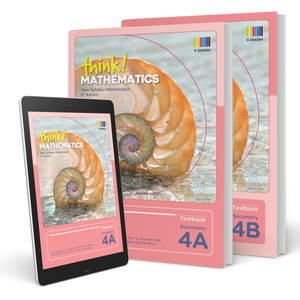 think! Mathematics Secondary Textbook 4A & 4B (Print & Digital Bundle)