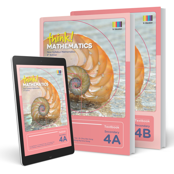 think! Mathematics Secondary Textbook 4A & 4B (Print & Digital Bundle)